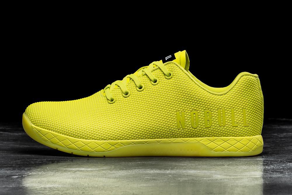 NOBULL Men's Training Shoes - Neon Yellow - Ireland (0948OWJGV)